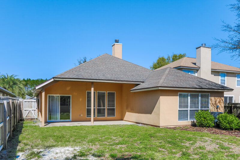 1,870/Mo, 995 Otter Creek Dr Orange Park, FL 32065 Rear View