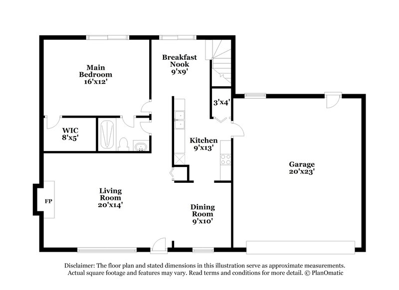 1,965/Mo, 10324 Arrow Forest Ct Jacksonville, FL 32257 Floor Plan View 2