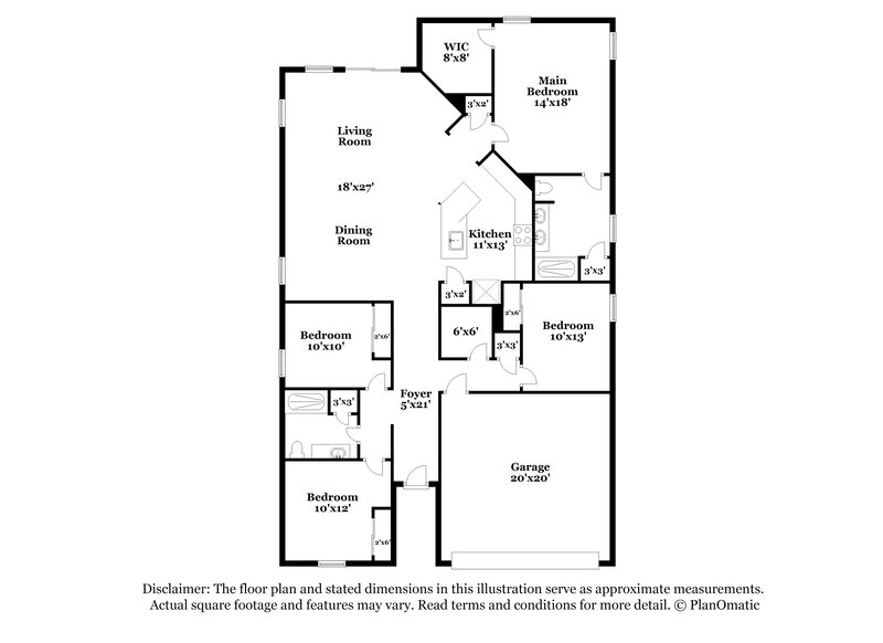 2,505/Mo, 721 Trellis Bay Dr Saint Augustine, FL 32092 Floor Plan View