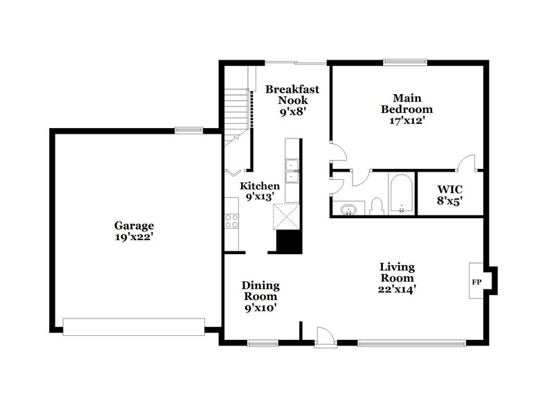 2,280/Mo, 11159 Wethersfield Ct Jacksonville, FL 32257 Floor Plan View
