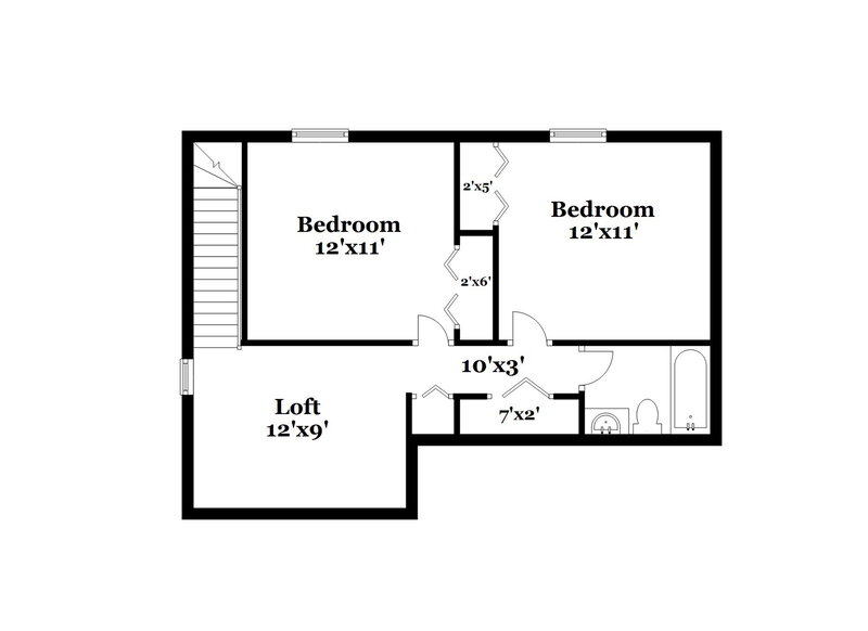 2,280/Mo, 11159 Wethersfield Ct Jacksonville, FL 32257 Floor Plan View 2