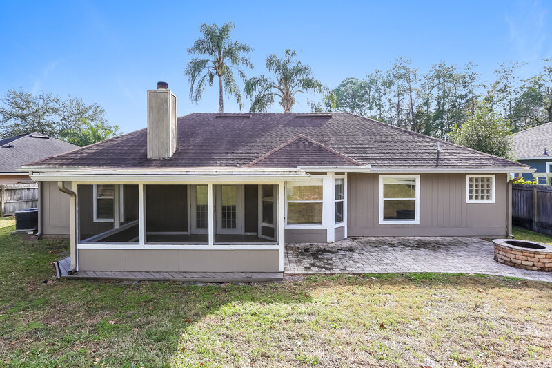 2,380/Mo, 1819 Burgess Hill Dr E Jacksonville, FL 32246 Rear View