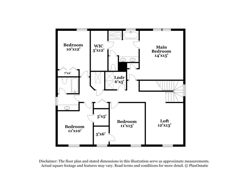 2,490/Mo, 9797 Ansley Lake Dr Jacksonville, FL 32222 Floor Plan View 2
