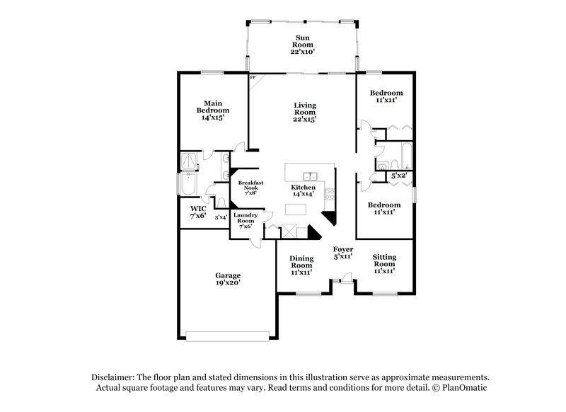 2,445/Mo, 12803 Quincy Bay Dr Jacksonville, FL 32224 Floor Plan View