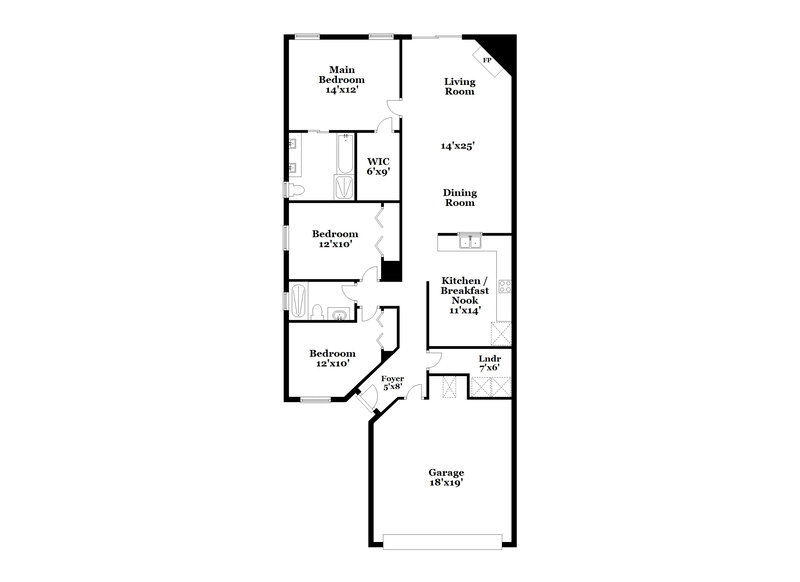 0/Mo, 2869 Lantana Lakes Dr E Jacksonville, FL 32246 Floor Plan View
