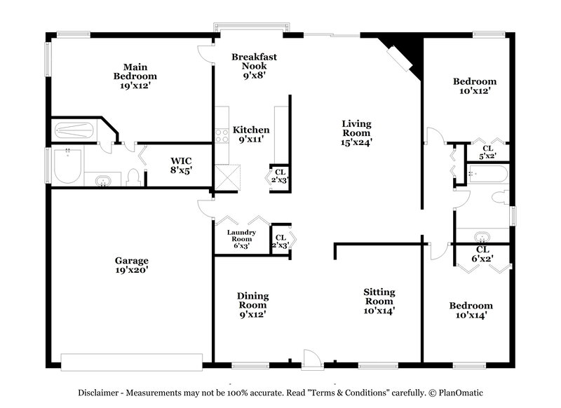 2,800/Mo, 9099 Rockpond Meadows Dr Jacksonville, FL 32221 Floor Plan View