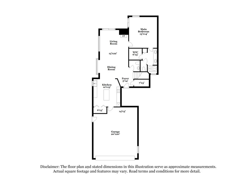 1,790/Mo, 8050 Copperfield Cir S Jacksonville, FL 32244 Floor Plan View 2
