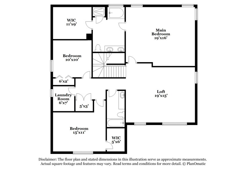 2,145/Mo, 2495 Britney Lakes Ln Jacksonville, FL 32221 Floor Plan View 2