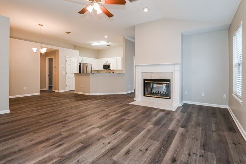 2,165/Mo, 1683 Rustling Dr Fleming Island, FL 32003 Living Room View 3