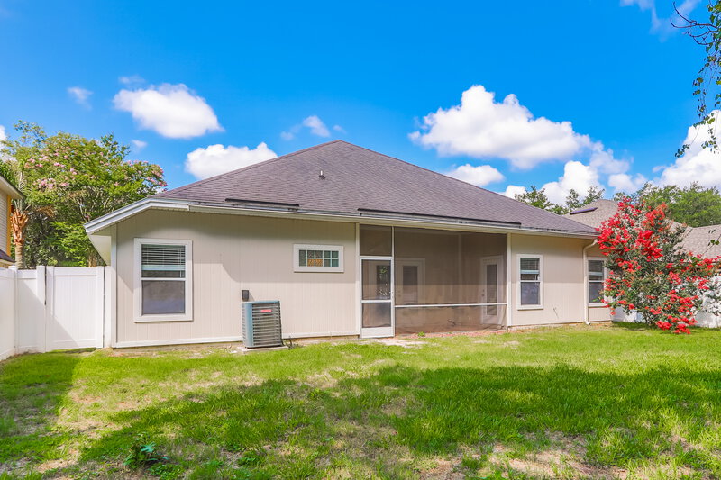 2,345/Mo, 3146 Wandering Oaks Dr Orange Park, FL 32065 Rear View