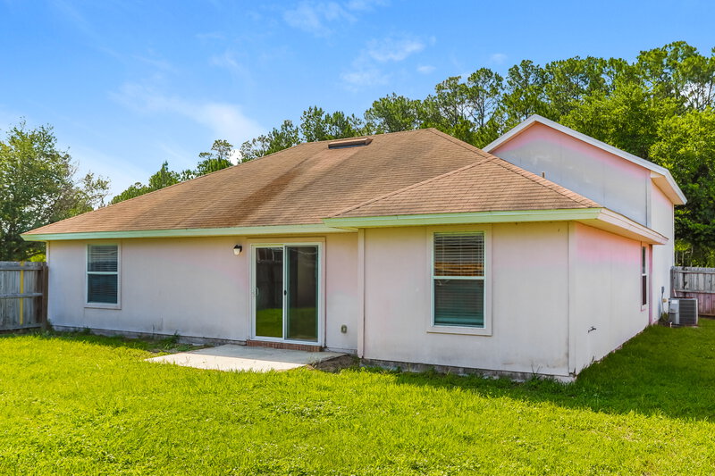 1,695/Mo, 3621 Arava Dr Green Cove Springs, FL 32043 Rear View