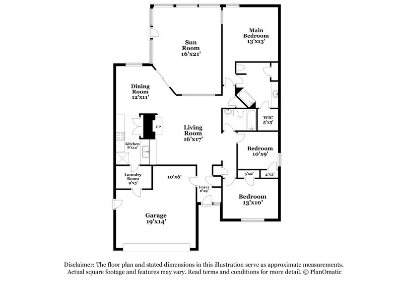 2,080/Mo, 5966 Lazy Meadow Ct Fleming Island, FL 32003 Floor Plan View