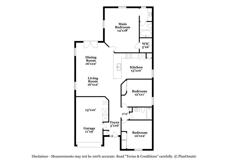 2,780/Mo, 1141 Brookwood Bluff Rd E Jacksonville, FL 32225 Floor Plan View