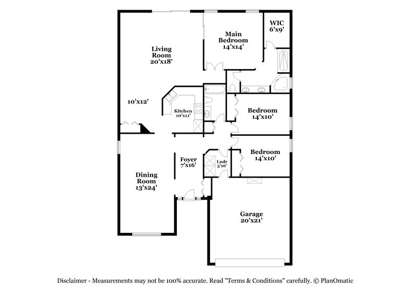 2,900/Mo, 3270 Deuce Ct Jacksonville, FL 32277 Floor Plan View