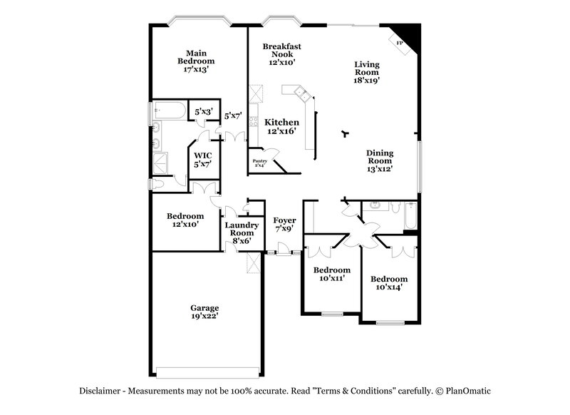 2,200/Mo, 542 Misty Morning Ct Jacksonville, FL 32218 Floor Plan View