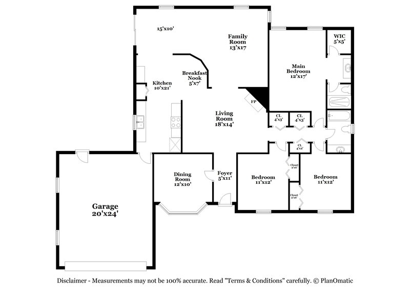 2,115/Mo, 2412 Balsamwood Ct Orange Park, FL 32065 Floor Plan View