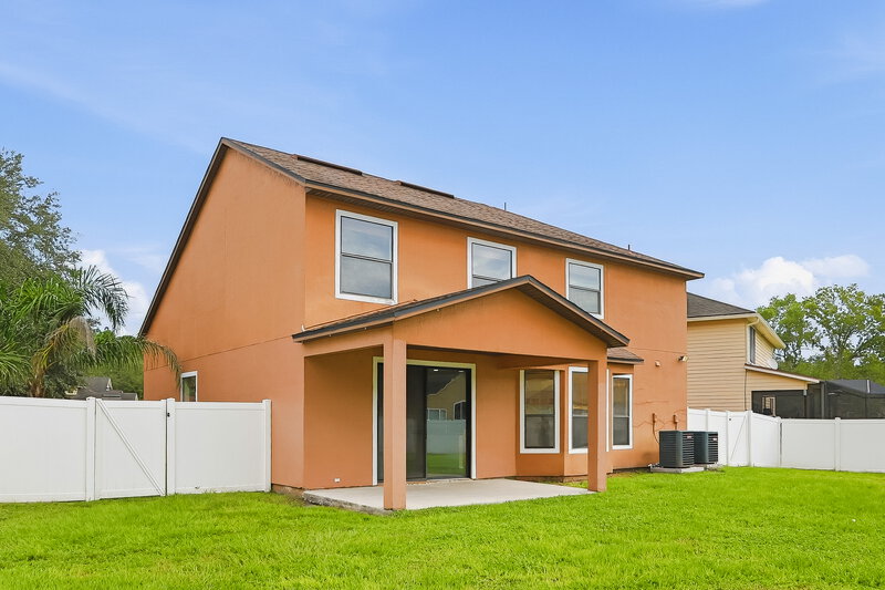 2,470/Mo, 3691 Blue Wing Ct Orange Park, FL 32065 Rear View