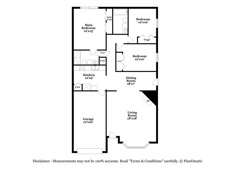 1,785/Mo, 1834 Manitoba Ct N. Middleburg, FL 32068 Floor Plan View