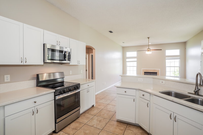 2,375/Mo, 3948 Heavenside Ct Orange Park, FL 32073 Kitchen View 2