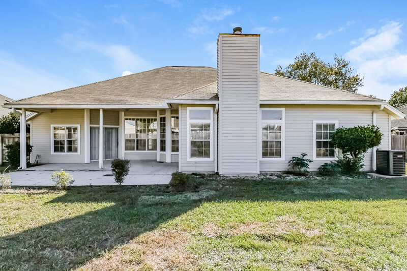 2,380/Mo, 3948 Heavenside Ct Orange Park, FL 32073 Rear View 2