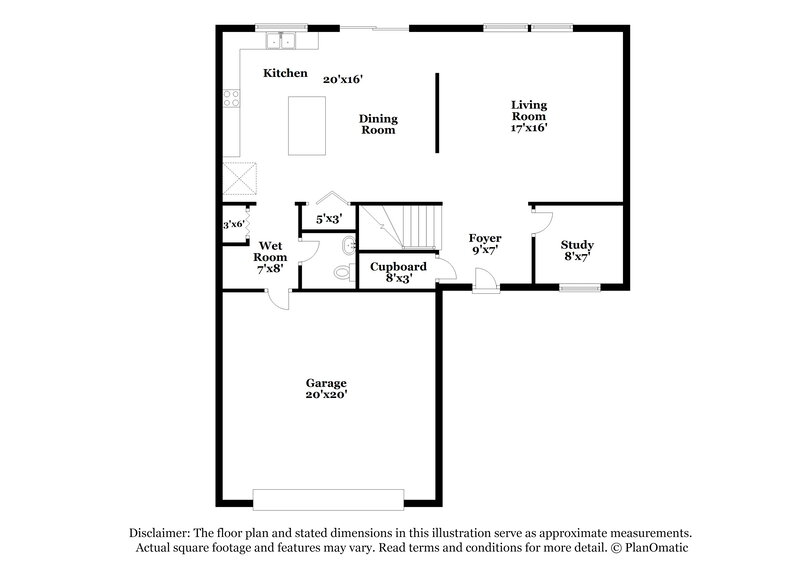 2,080/Mo, 7593 Mishkie Dr Jacksonville, FL 32244 Floor Plan View