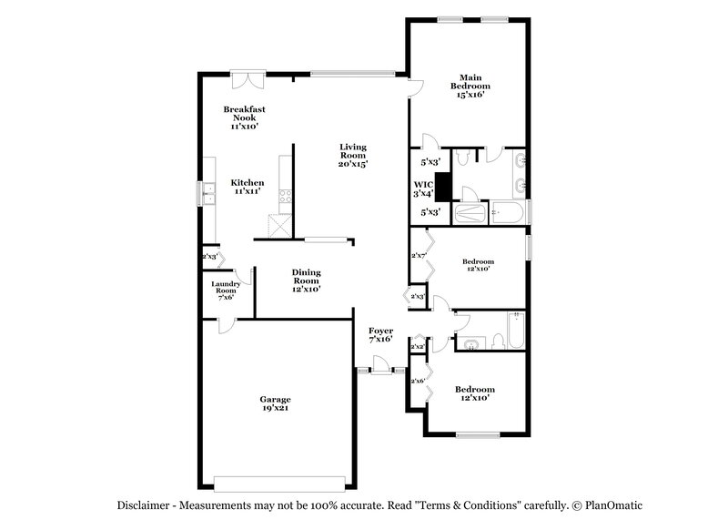 2,140/Mo, 11059 Ridge Point Dr Jacksonville, FL 32257 Floor Plan View