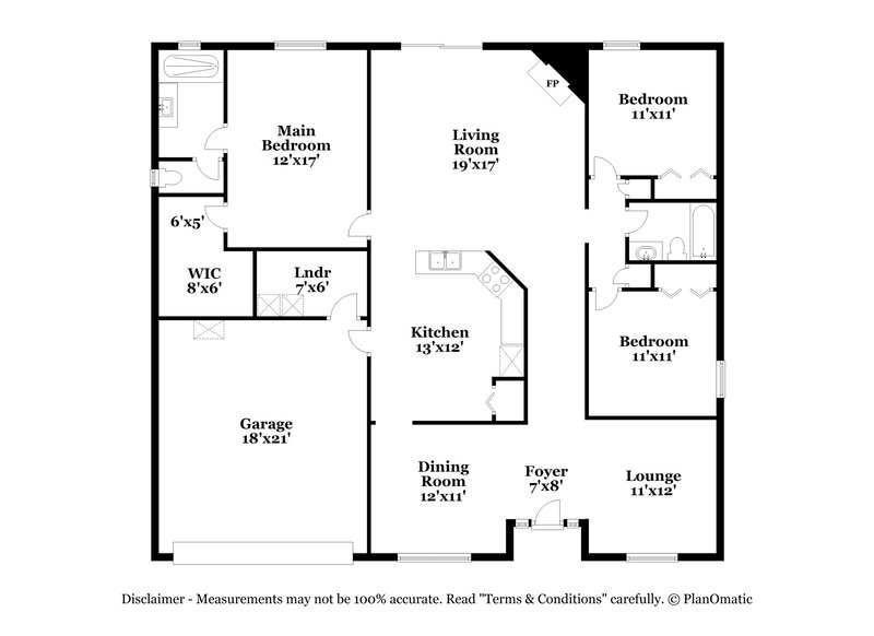 2,295/Mo, 3855 Chapelgate Rd Jacksonville, FL 32223 Floor Plan View