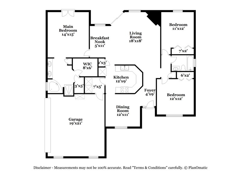 2,830/Mo, 9202 Redtail Dr Jacksonville, FL 32222 Floor Plan View