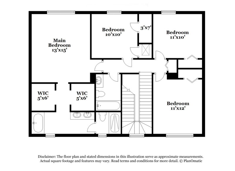 2,620/Mo, 2712 Cobblestone Forest Cir W Jacksonville, FL 32225 Floor Plan View