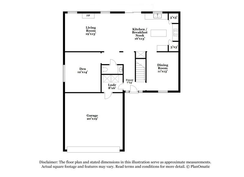 2,620/Mo, 2712 Cobblestone Forest Cir W Jacksonville, FL 32225 Floor Plan View 2