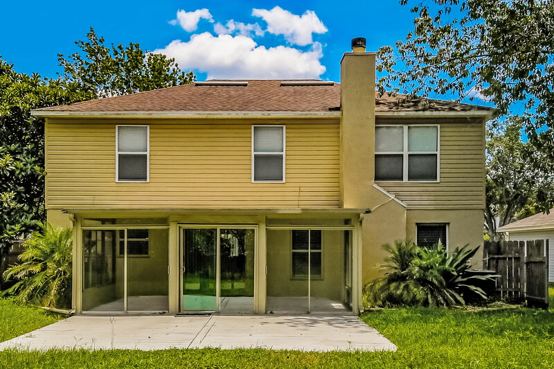 2,620/Mo, 2712 Cobblestone Forest Cir W Jacksonville, FL 32225 Rear View