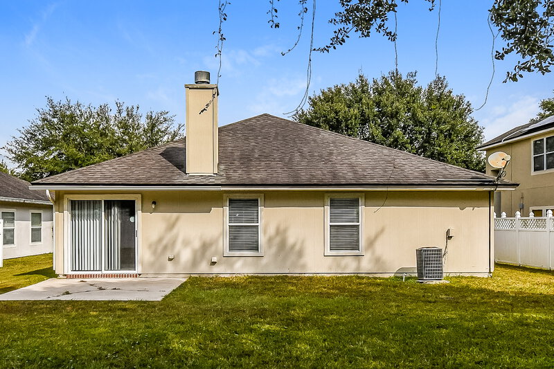 1,875/Mo, 1639 Canopy Oaks Dr Orange Park, FL 32065 Rear View