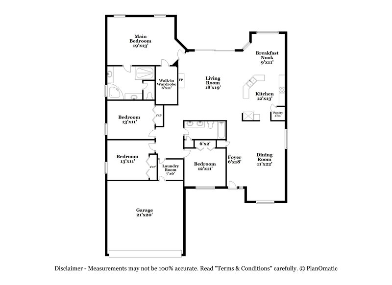 2,170/Mo, 882 Lord Nelson Blvd Jacksonville, FL 32218 Floor Plan View