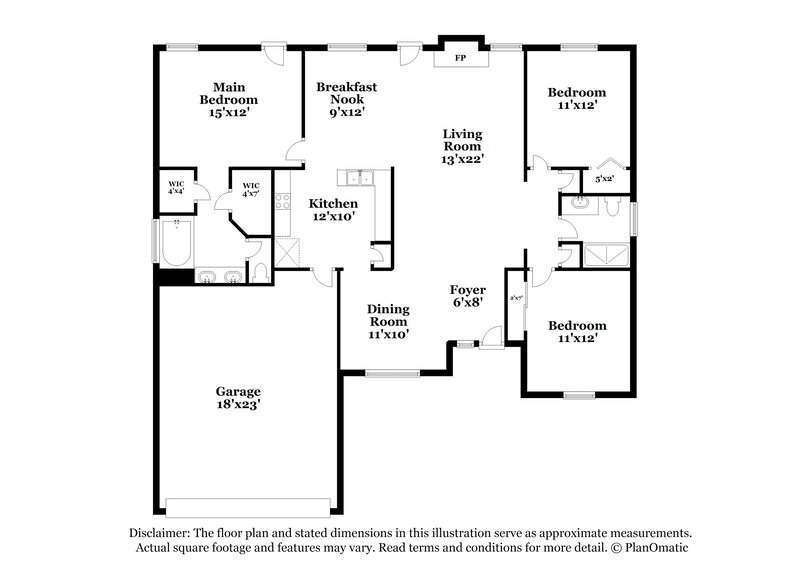 2,255/Mo, 11854 Marabou Ct N Jacksonville, FL 32223 Floor Plan View