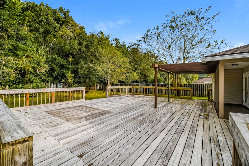 2,185/Mo, 1299 Summit Oaks Dr E Jacksonville, FL 32221 Rear Entrance View