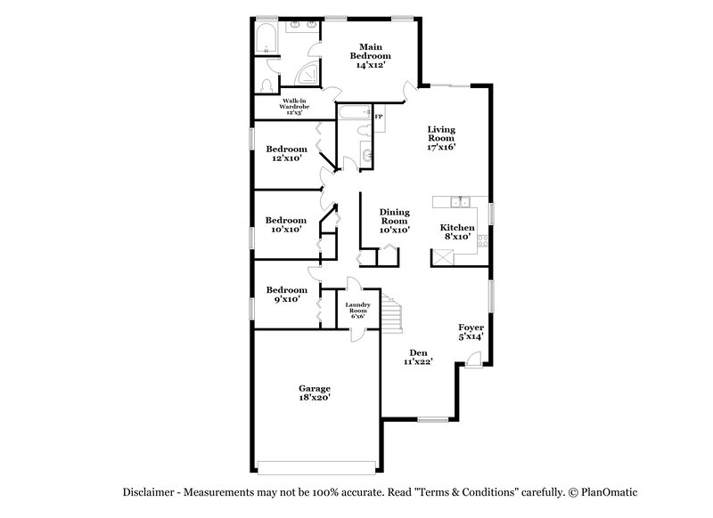 2,680/Mo, 10944 Campus Heights Ln Jacksonville, FL 32218 Floor Plan View