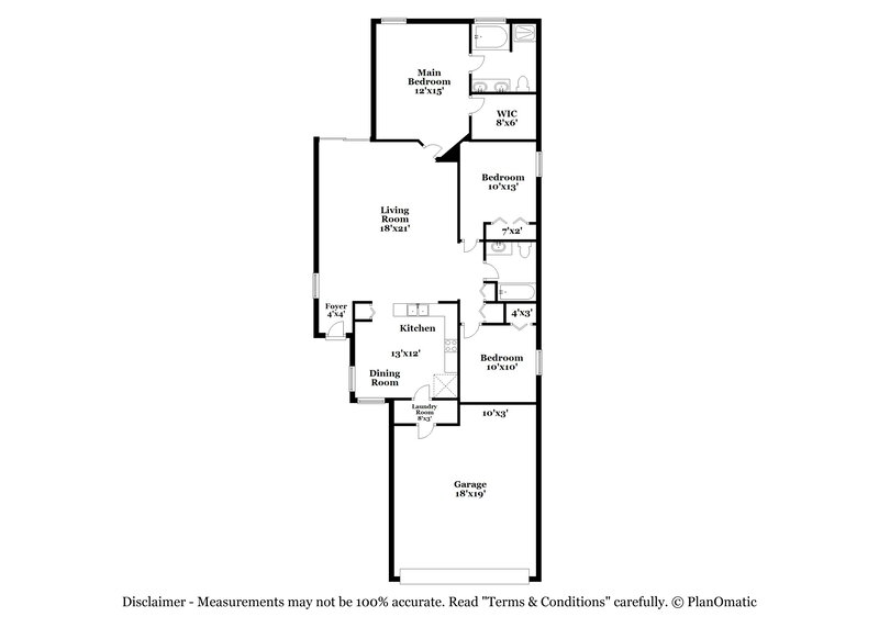 1,690/Mo, 6875 Recreation Trl Jacksonville, FL 32244 Floor Plan View