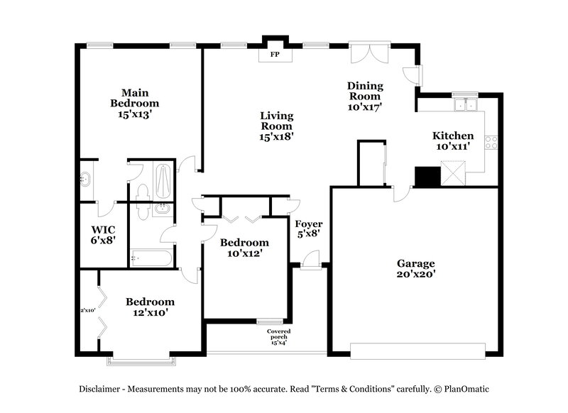2,065/Mo, 4423 Huntington Forest Blvd Jacksonville, FL 32257 Floor Plan View