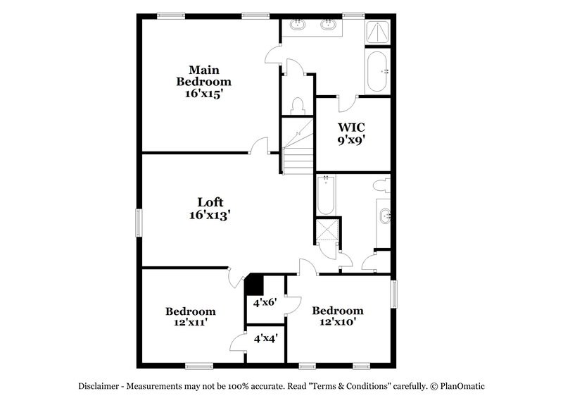 1,915/Mo, 7154 Preston Pines Trl Jacksonville, FL 32244 Floor Plan View 2
