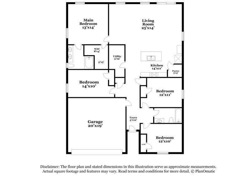 2,690/Mo, 7213 Cumbria Blvd E Jacksonville, FL 32219 Floor Plan View