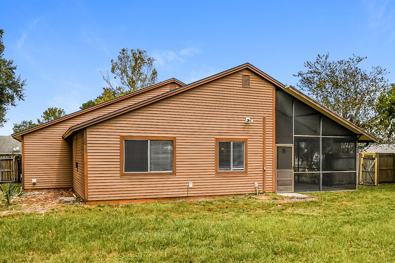 1,655/Mo, 647 Charles Carroll St Orange Park, FL 32073 Rear View