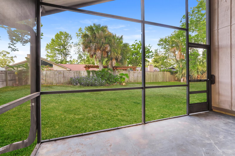 1,655/Mo, 647 Charles Carroll St Orange Park, FL 32073 Screen Porch View
