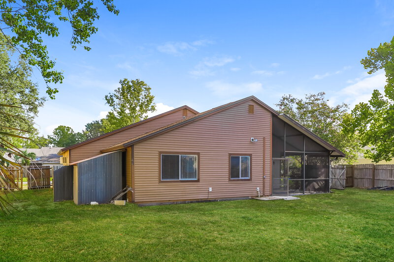 1,655/Mo, 647 Charles Carroll St Orange Park, FL 32073 Rear View 2