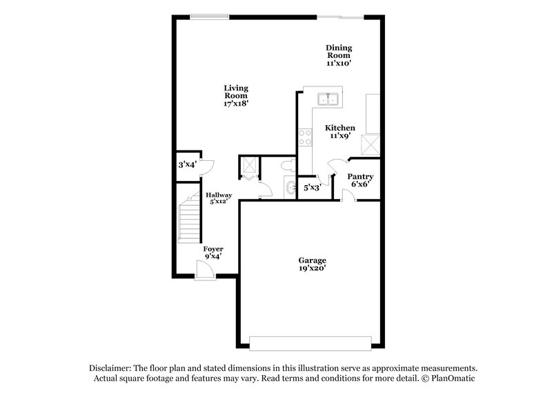 1,630/Mo, 6918 S Recreation Trail Jacksonville, FL 32244 Floor Plan View