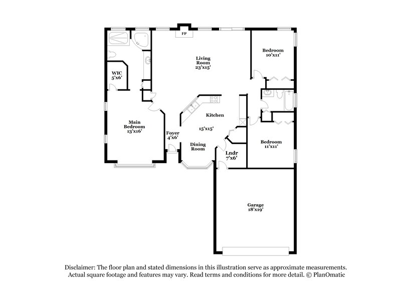 1,815/Mo, 8133 W Fieldside Dr Jacksonville, FL 32244 Floor Plan View