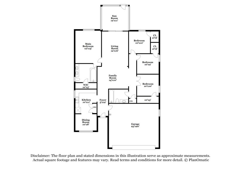 0/Mo, 11576 Kings Ridge Ct.N Jacksonville, FL 32218 Floor Plan View