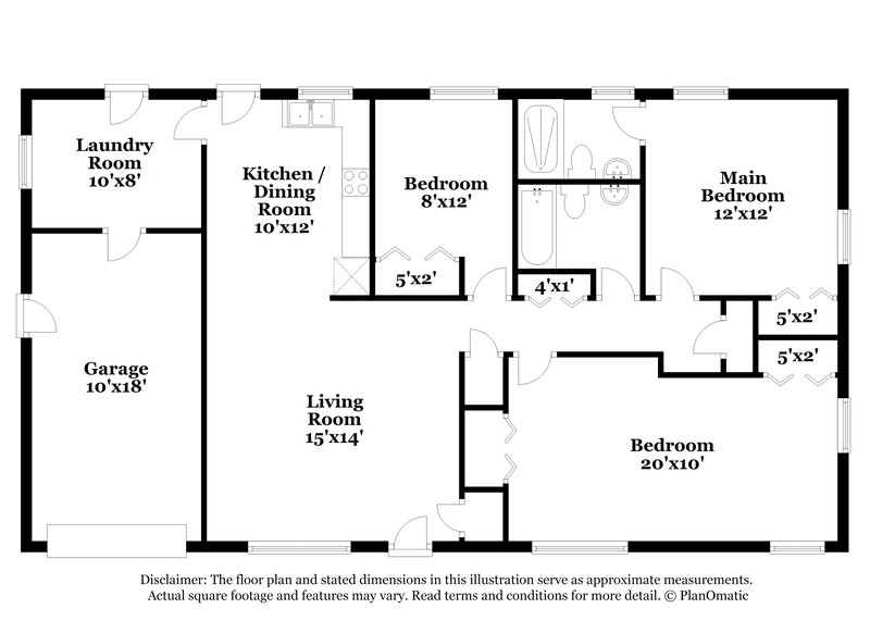 1,545/Mo, 126 Aries Dr Orange Park, FL 32073 Floor Plan View