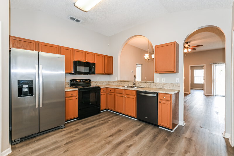 1,855/Mo, 3578 Caroline Vale Blvd Jacksonville, FL 32277 Kitchen View