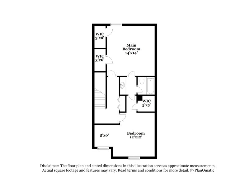 1,340/Mo, 4560 Melissa Ct W Jacksonville, FL 32210 Floorplan View 2