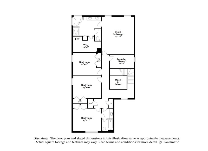 2,740/Mo, 918 Glendale Ln Orange Park, FL 32065 Floorplan View 2